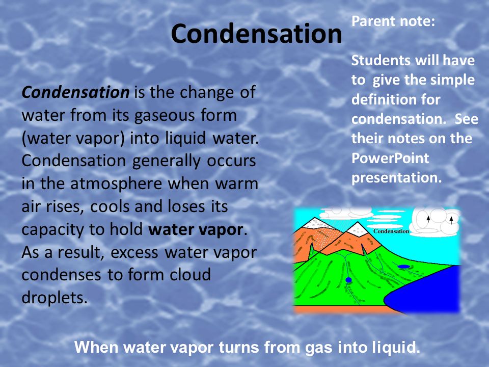 Land and Water: The Water Cycle Nathan P. Wells Greenfield Elementary 4 th  grade. - ppt download