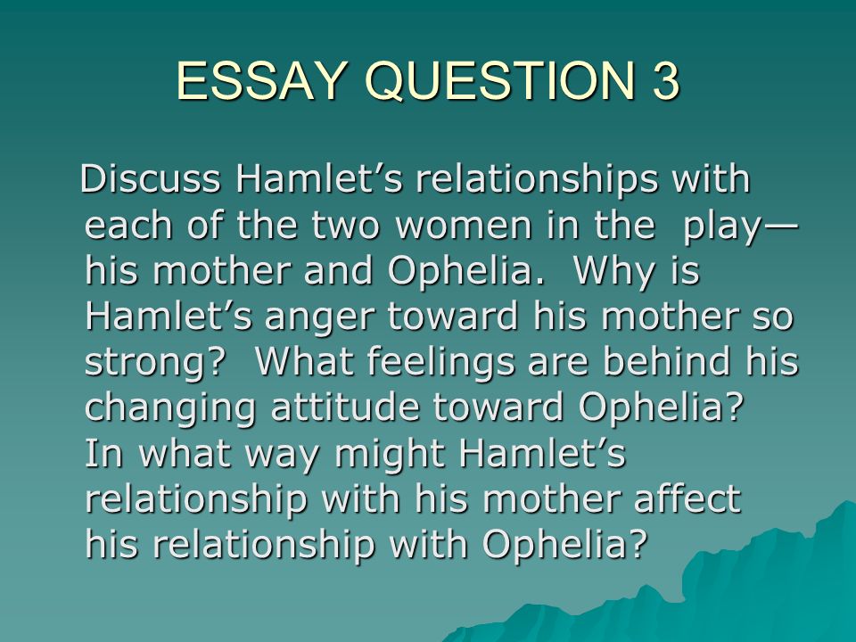 hamlet and ophelia relationship