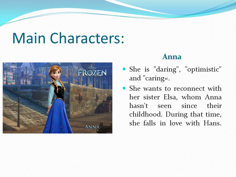 FROZEN» Main Characters: Anna Elsa Kristoff Sven Hans Olaf Marshmallow. -  ppt download