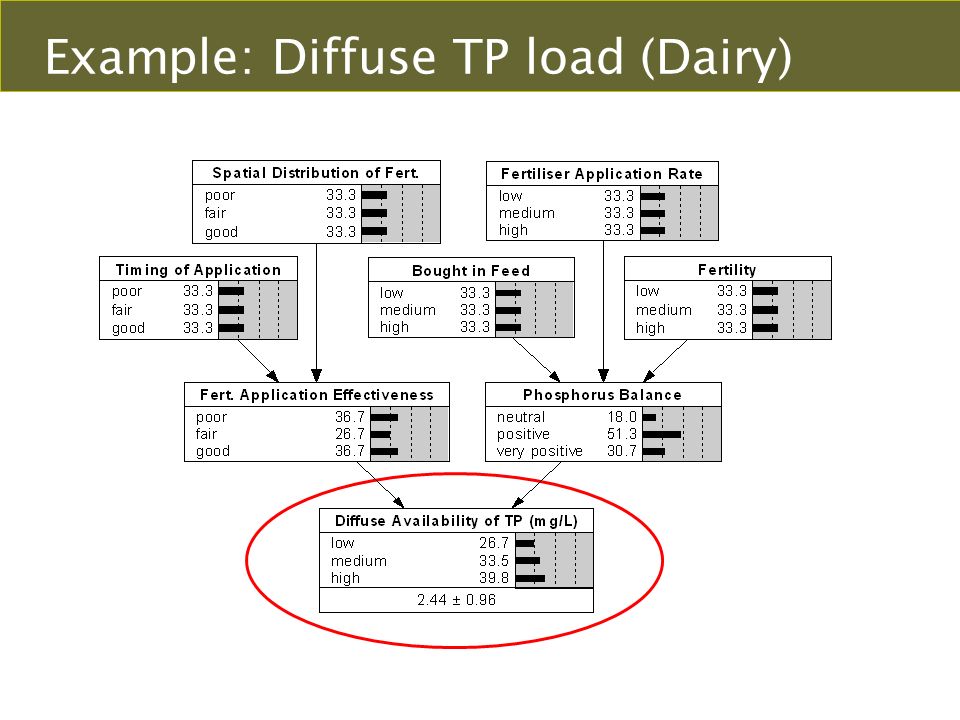 Example: Diffuse TP load (Dairy)