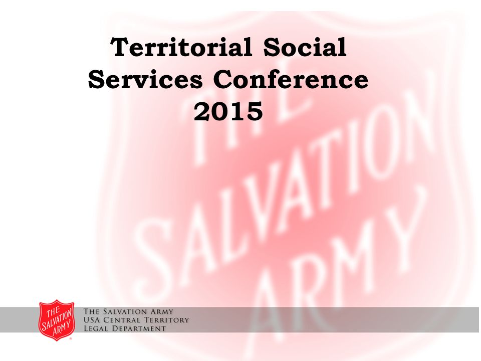 Territorial Social Services Conference 2015