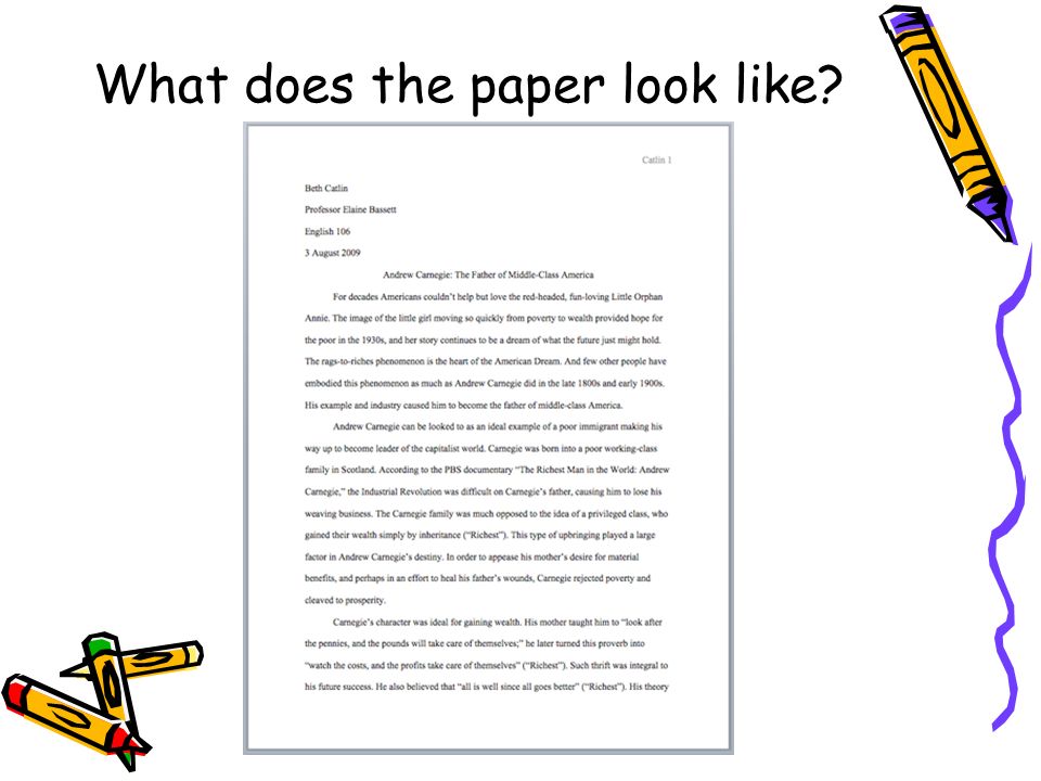 What does the paper look like