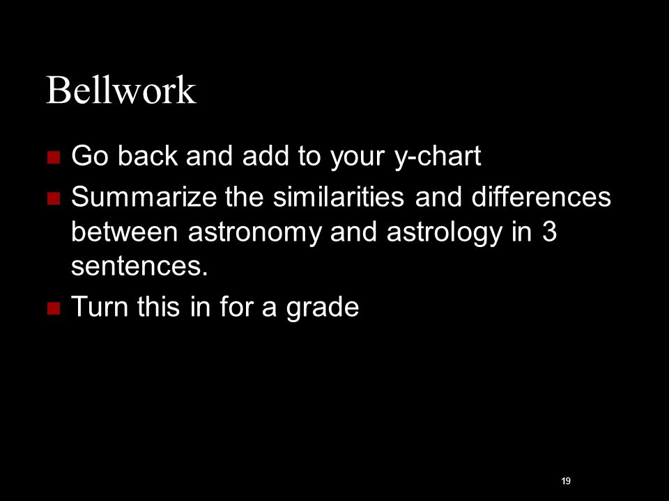 astrology and astronomy sentences