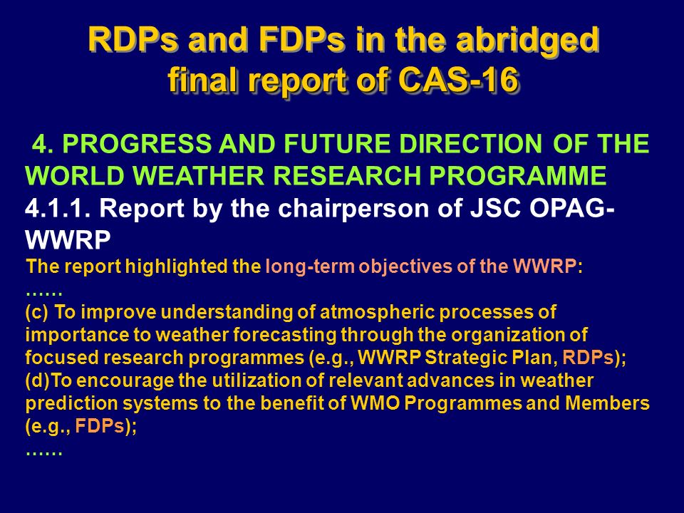 The Role Of Rdps And Fdps Alice M Grimm Dept Of Physics Federal University Of Parana Brazil Ppt Download