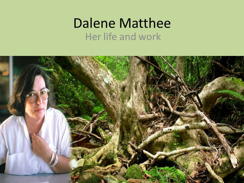 Dalene Matthee Her life and work