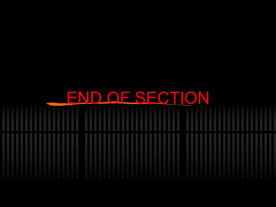 END OF SECTION