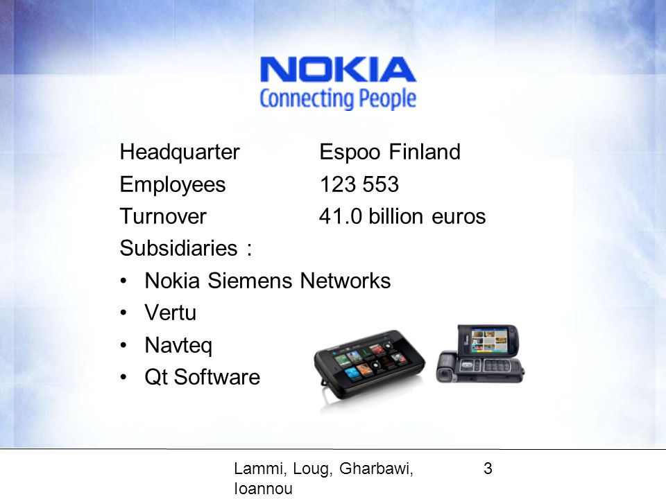 Nokia Org Chart