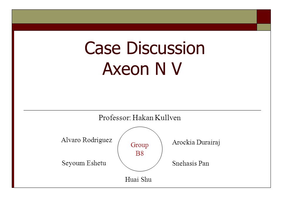 axeon case study axeon case study