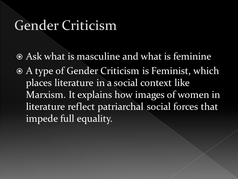  Postcolonial Criticism is the study of cultural behavior and expression in relation to the formerly colonized world.