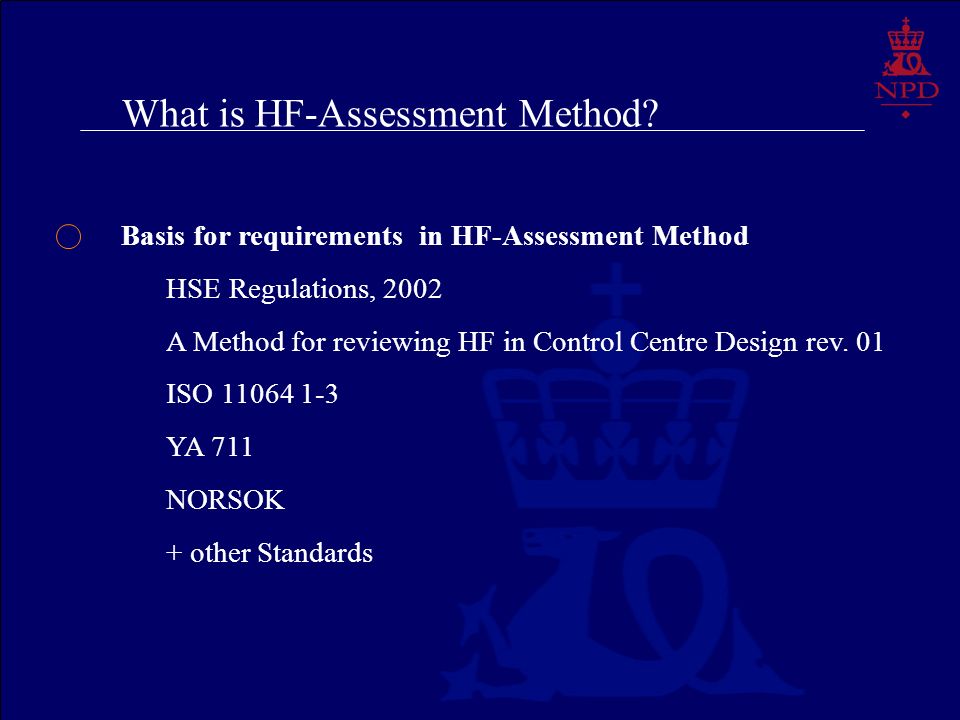 Human Factors Hf Assessment Method Agenda What Is Human Factors