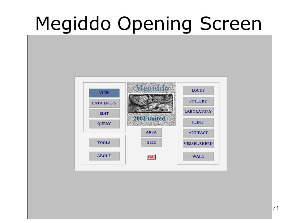 71 Megiddo Opening Screen