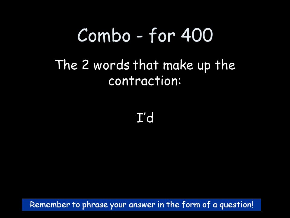 Combo - for 300 What are does and not :)