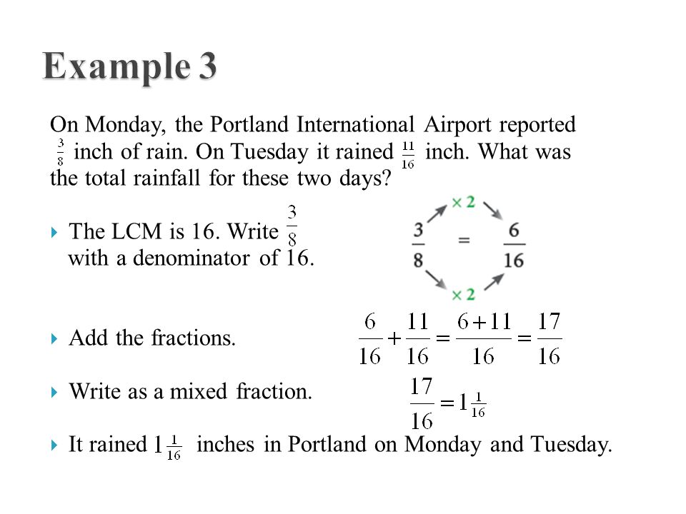 On Monday, the Portland International Airport reported inch of rain.