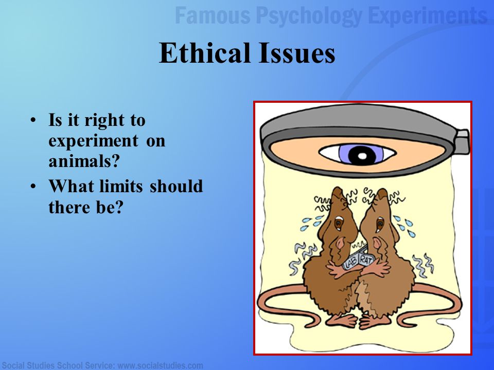 1 Conducting Psychology Experiments & Ethics of Experimentation. - ppt  download