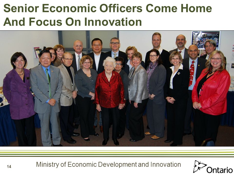 Ministry of Economic Development and Innovation 14 Senior Economic Officers Come Home And Focus On Innovation
