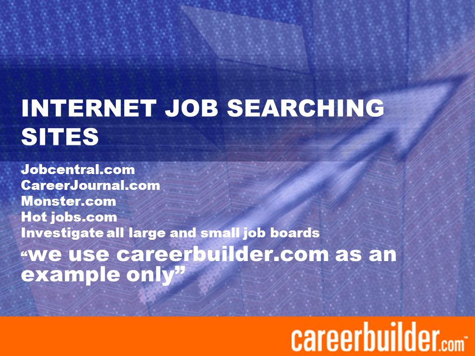 internet job searching sites jobcentral com careerjournal com internet job boards