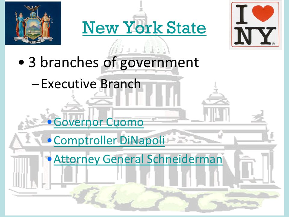 New York State Government Organizational Chart