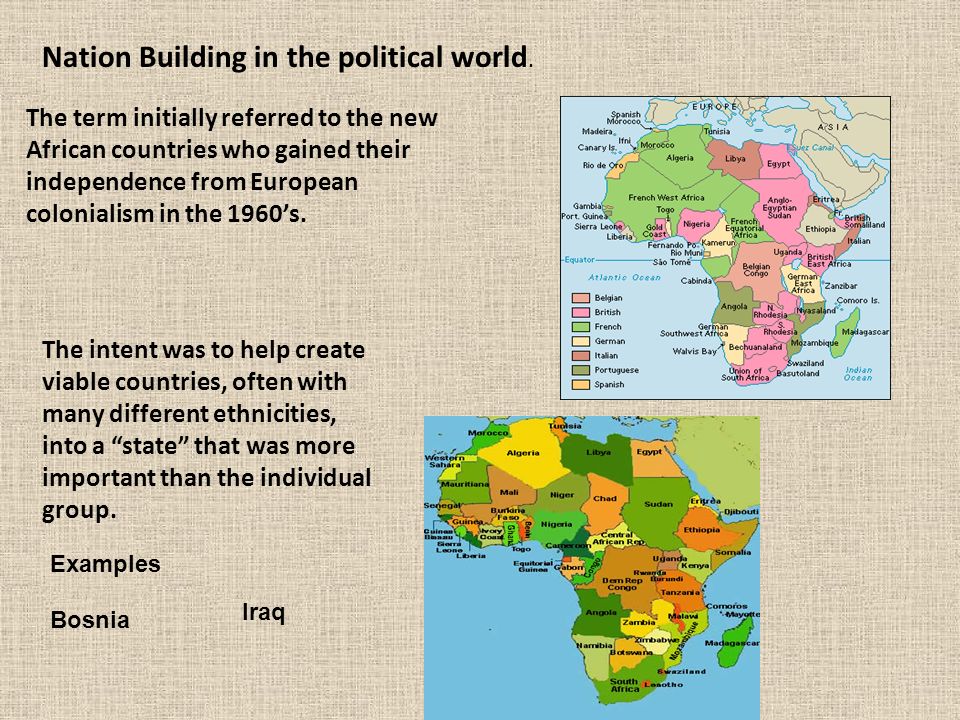 examples of nation building