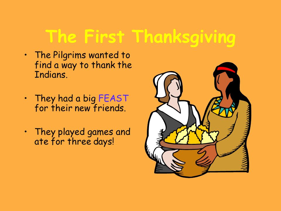 FOOD SQUANTO was a very helpful Indian who taught the Pilgrims how to plant CORN using FISH.