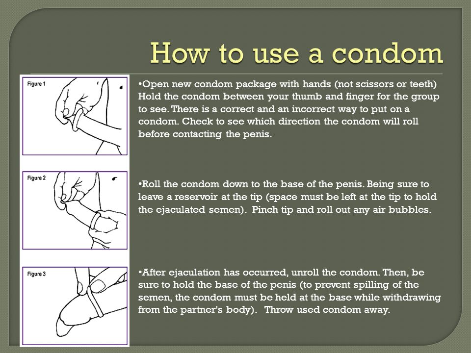 incorrect condom use Herbal facial treatment