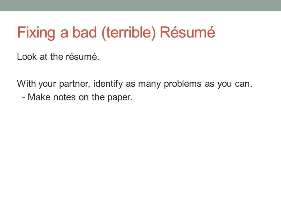 technical writing october 11 today job application résumés