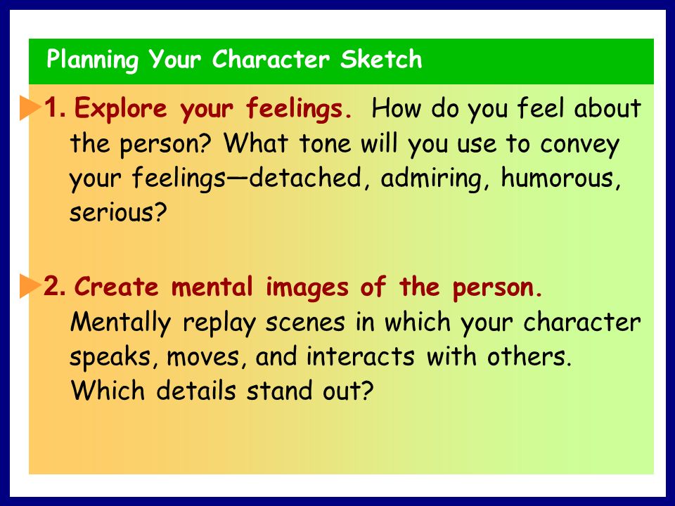 Character Sketch Assignment Your Task  PDF  Human Communication  Writing