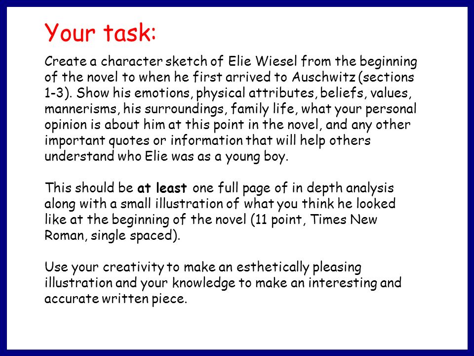 Writing A Character Sketch by Meaningful Teaching  TPT