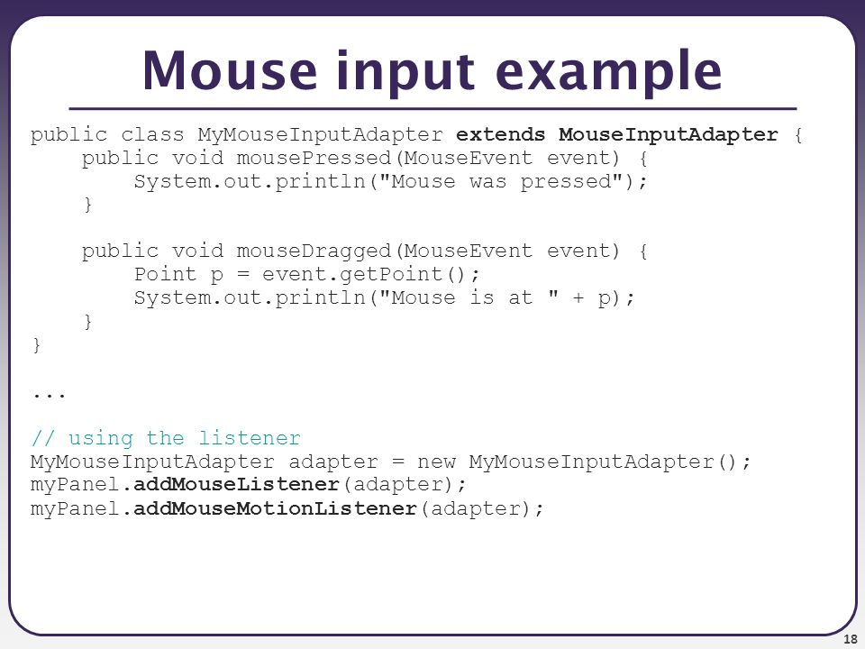 1 CSE 331 More Events (Mouse, Keyboard, Window, Focus, Change, Document...)  slides created by Marty Stepp based on materials by M. Ernst, S. Reges, D.  - ppt download