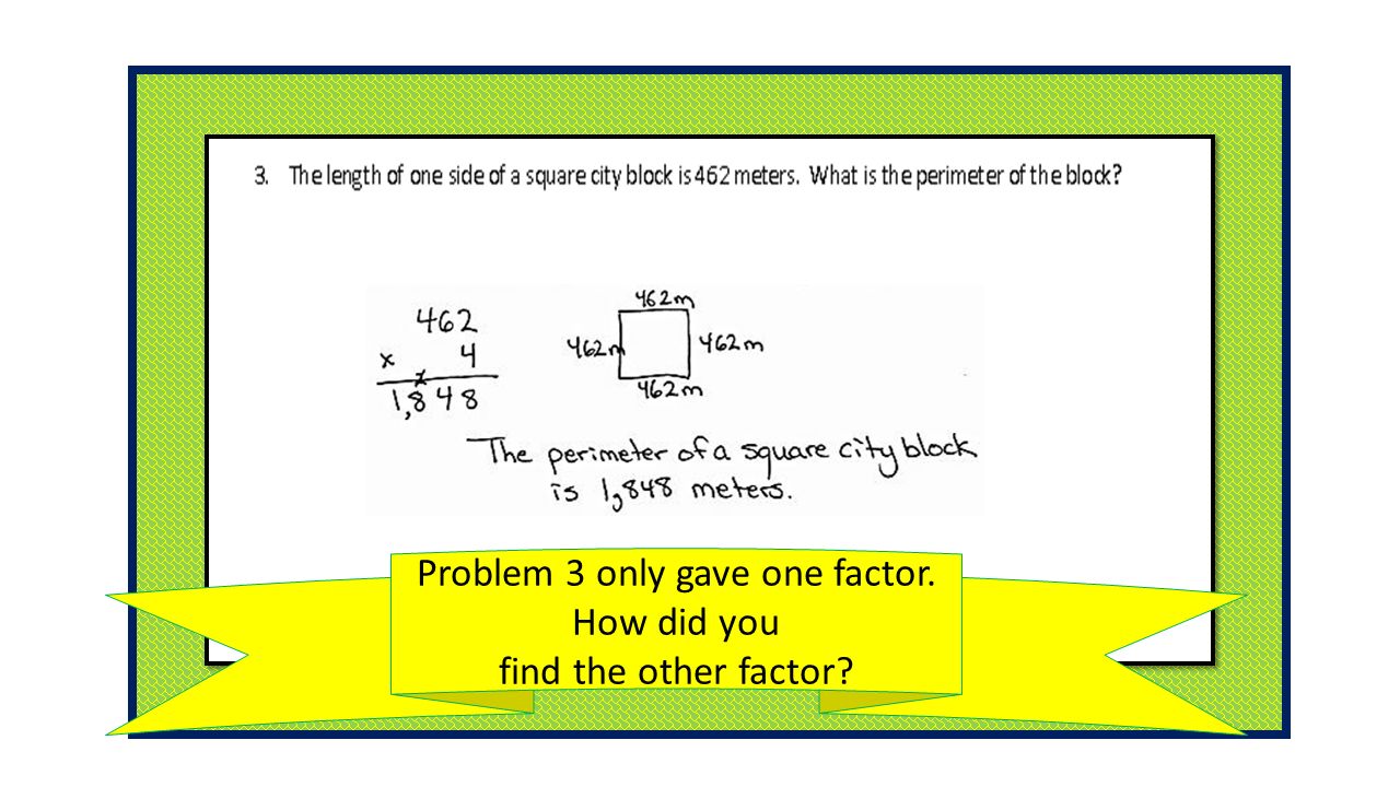Problem 3 only gave one factor. How did you find the other factor