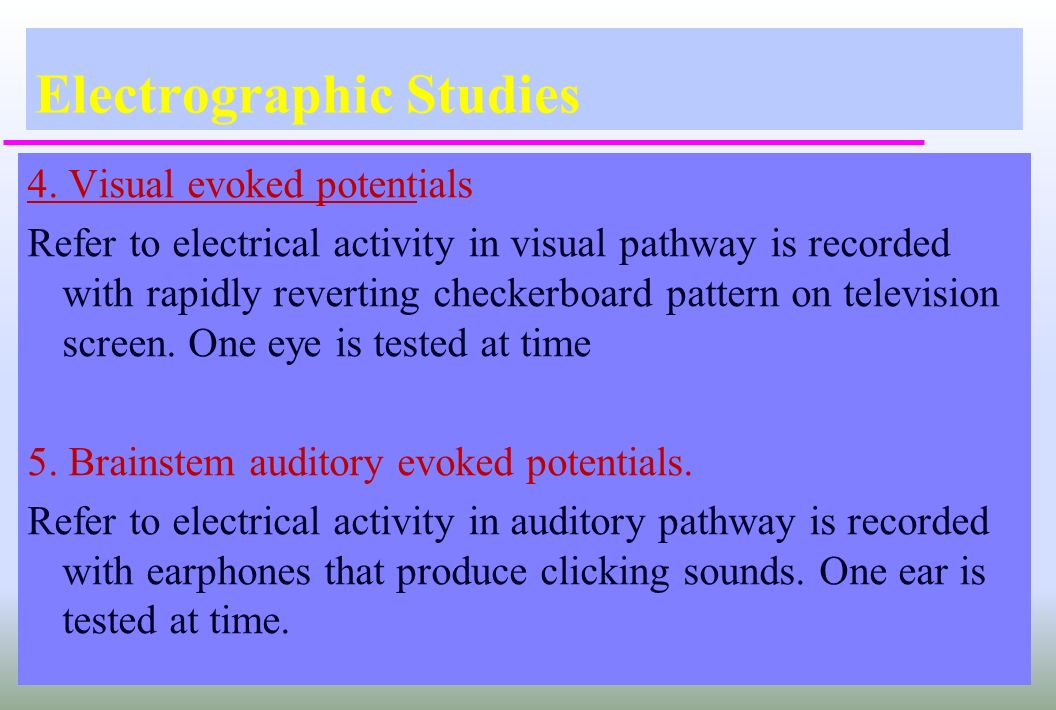 Electrographic Studies 4.