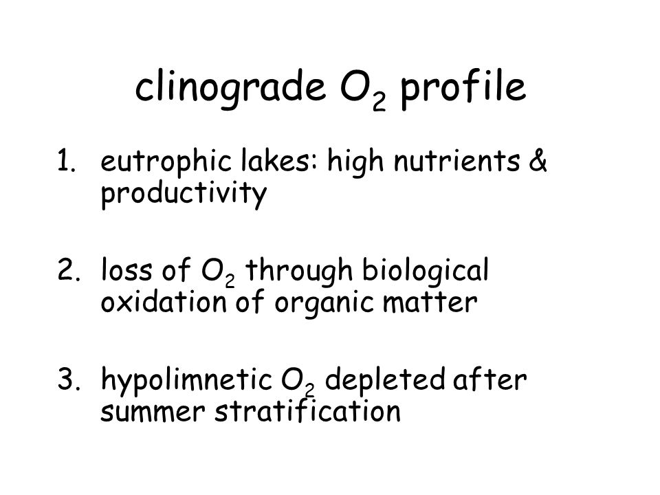 Dissolved Oxygen The Distribution And Dynamics Of Dissolved Oxygen Are