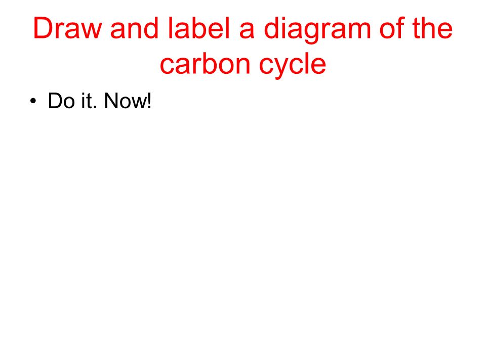 The Greenhouse Effect Draw And Label A Diagram Of The Carbon Cycle Do It Now Ppt Download The Greenhouse Effect Draw And Label A Diagram Of The Carbon Cycle Do It Now Ppt Download