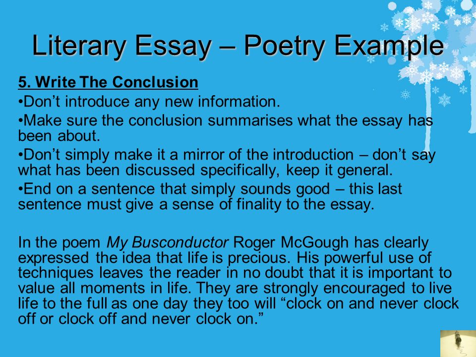 How to end an essay strongly