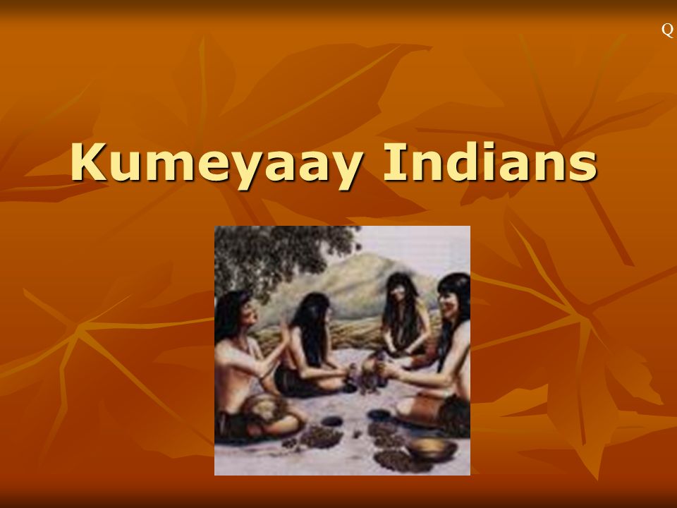 Kumeyaay Indians Q1``
