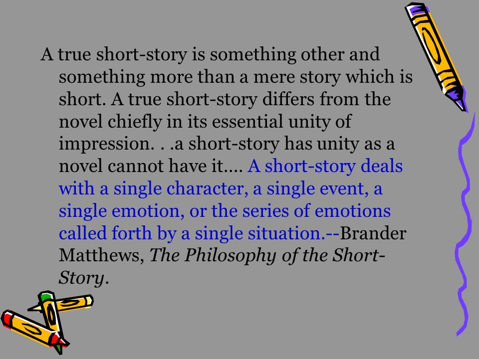 english story short story