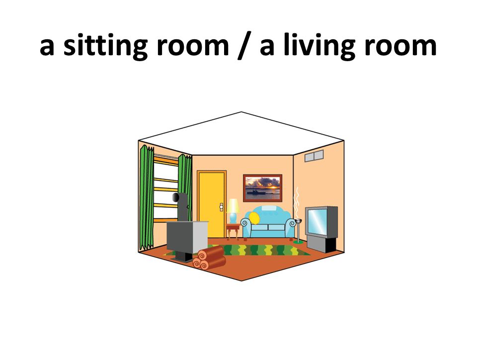 a sitting room / a living room