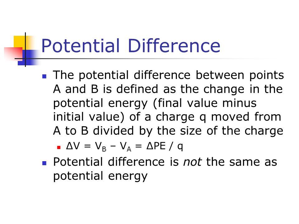 Chapter 16 Electric Energy and Capacitance. Electric Potential ...