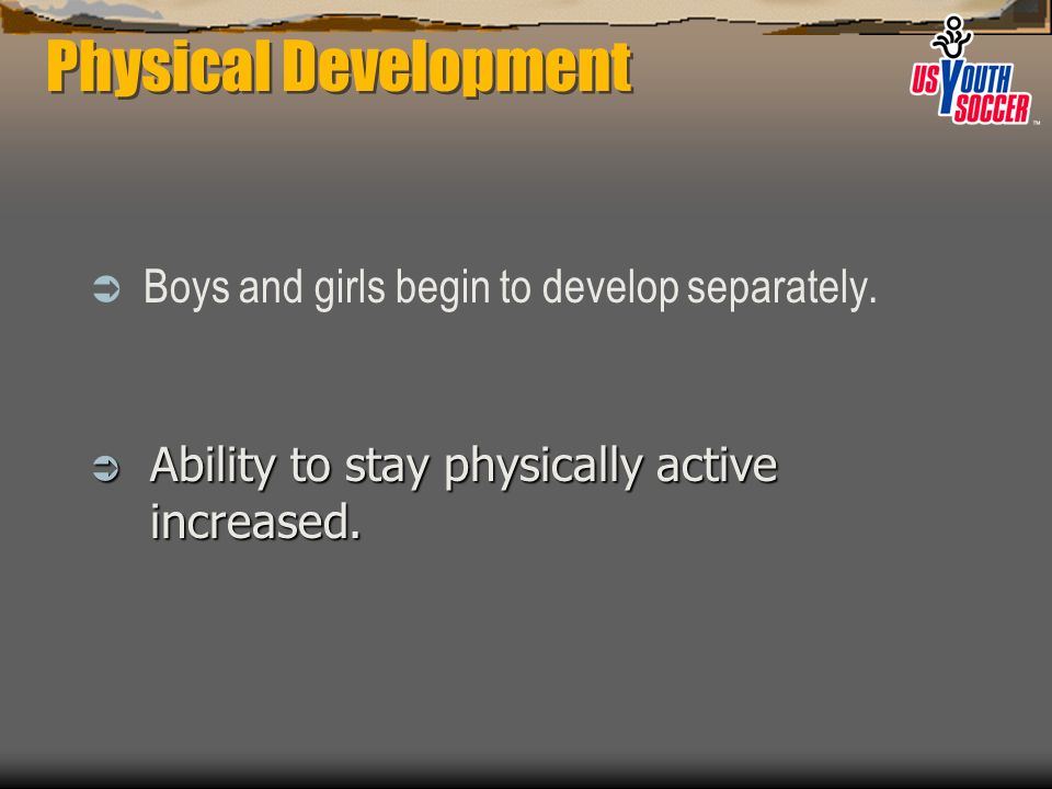 Characteristics of U10 Soccer Players Fourth & Fifth Grade Physical ...