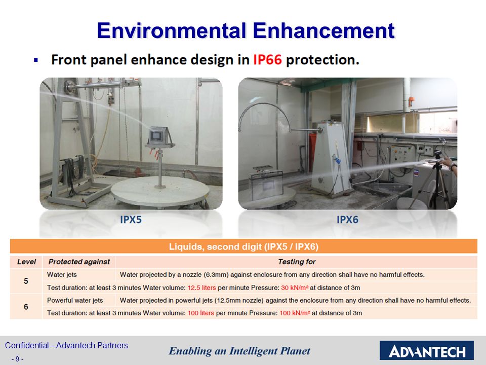 Environmental Enhancement Confidential – Advantech Partners - 9 -