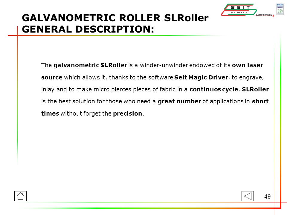 1 Seit Elettronica S R L Generale Presentation Products Why Choose The Laser Bridge Video Samples Software Ppt Download 1 Seit Elettronica S R L Generale Presentation Products Why Choose The Laser Bridge Video Samples Software Ppt Download