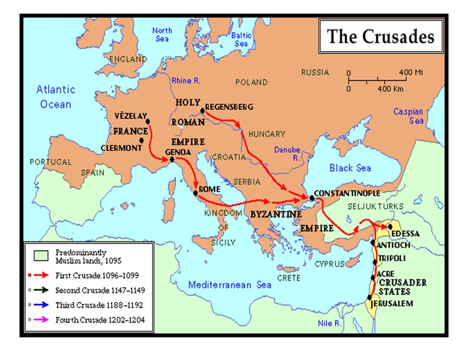 Alexius I Asked For Help and Urban II Called For the First Crusade
