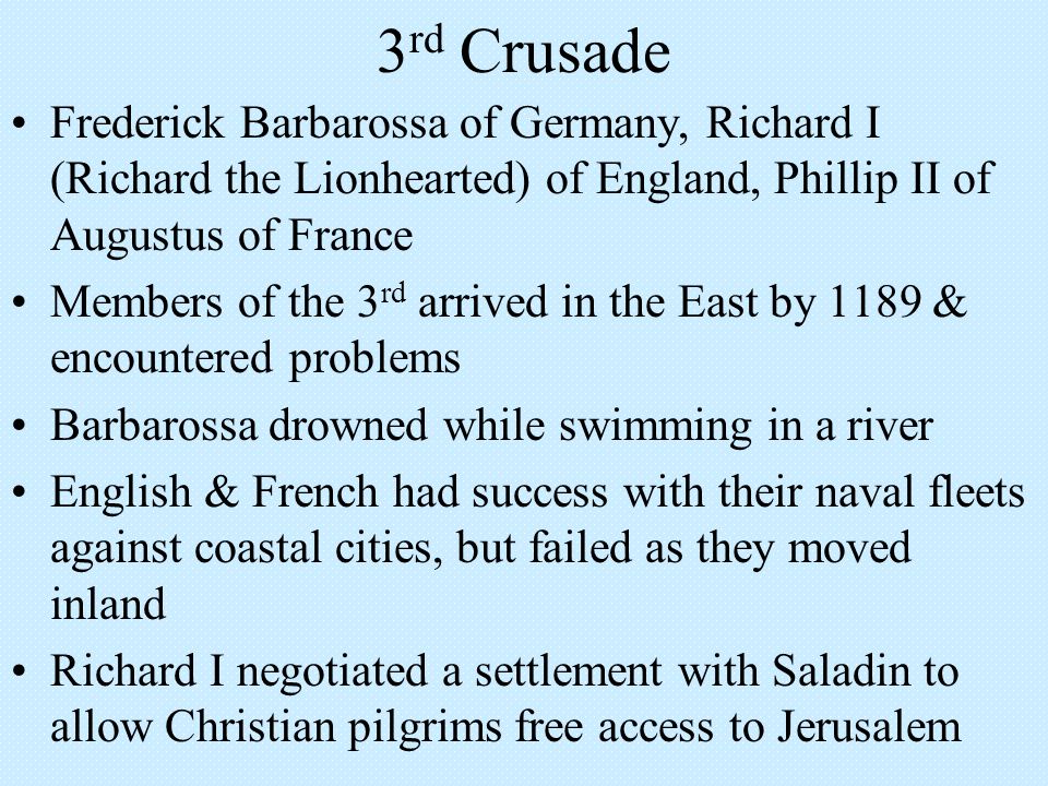 Saladin’s Capture of Jerusalem Sparked the Third Crusade