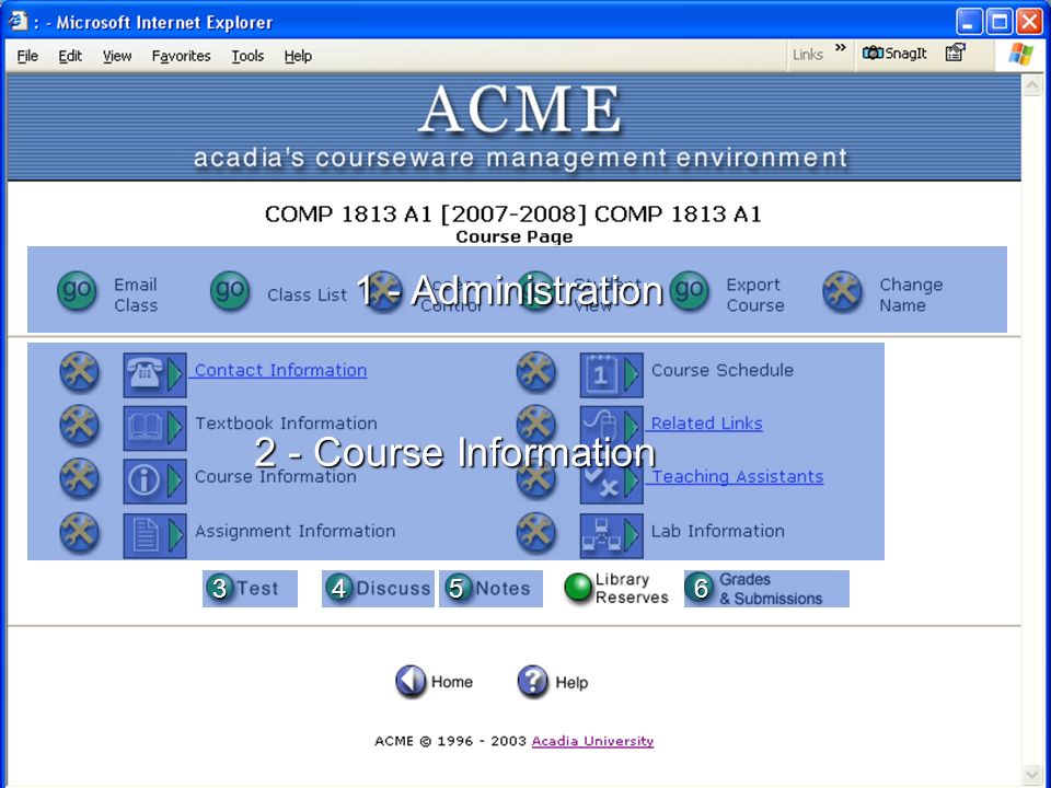 Moodle and ACME. How do they compare? Groups Notes Discussions Tests Grades  Web pages TurnItIn Database Glossary Questionare Wiki Calandar Quick mail.  - ppt download