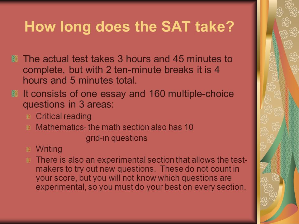 the sat assessment because the united states does not have the same does the sat have an essay