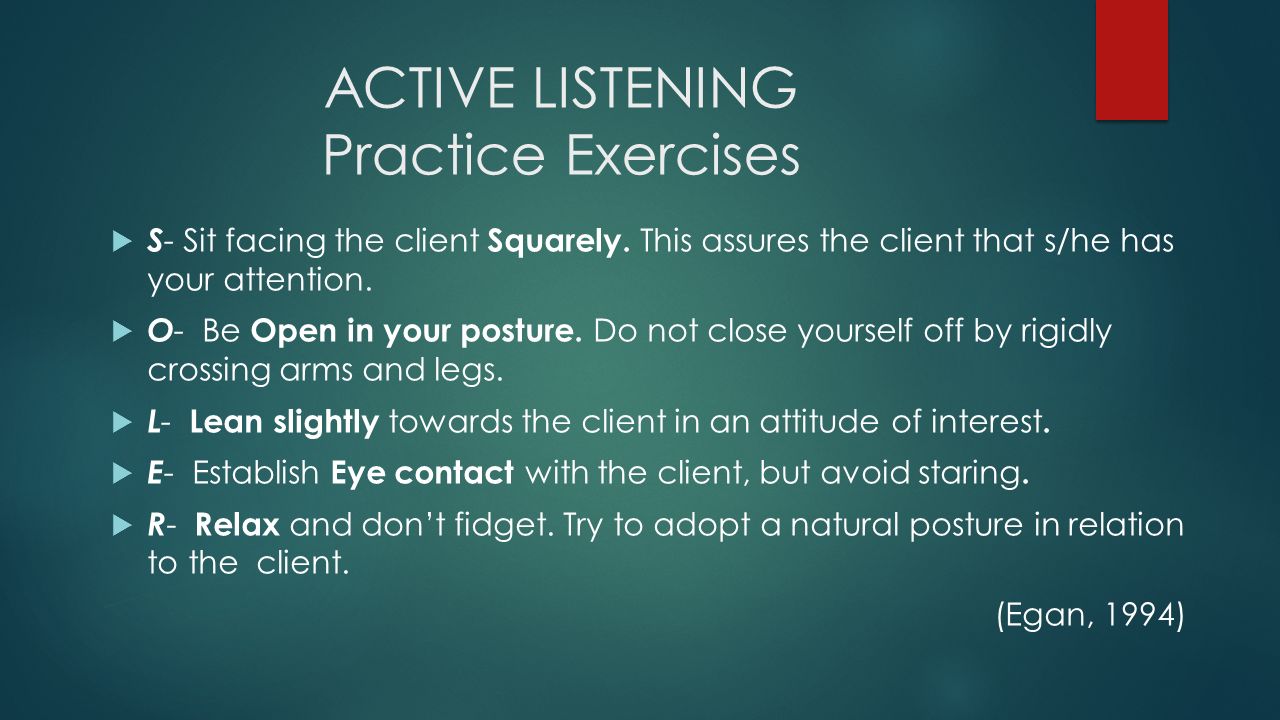 Exercises Exercises