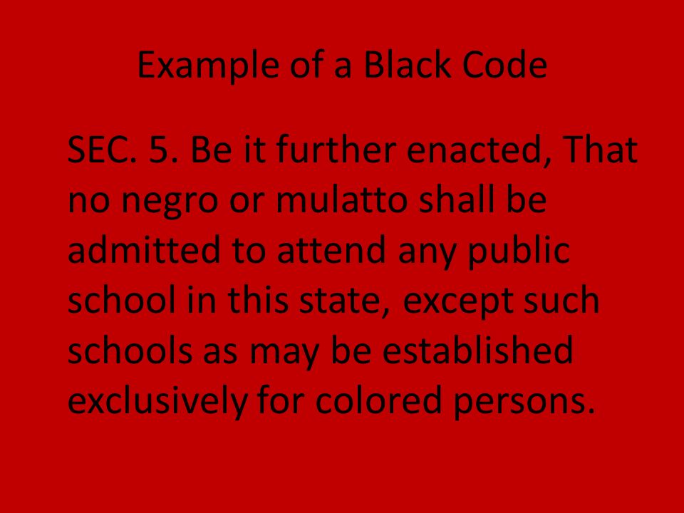 The south reacts the north acts review 13 th amendment officially
