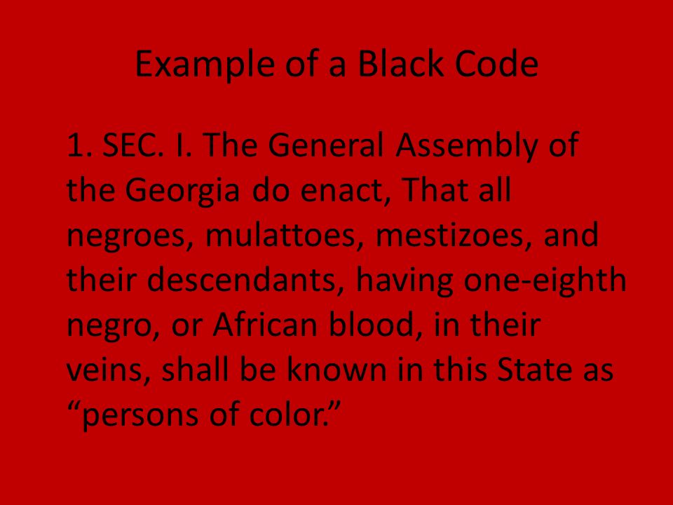 The south reacts the north acts review 13 th amendment officially