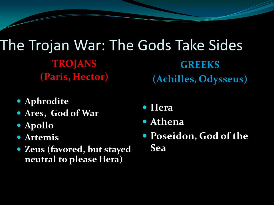 cause of trojan war