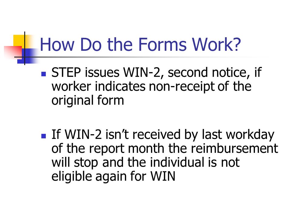 How Do the Forms Work.