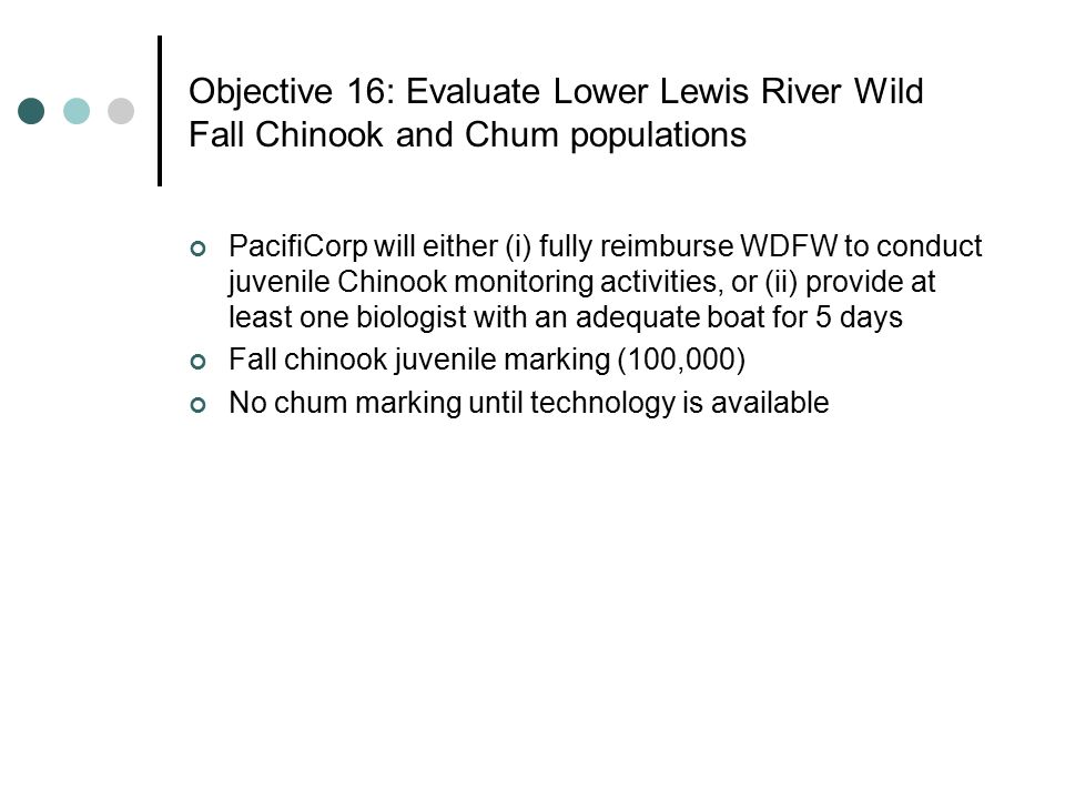 Lewis River Fish Passage Monitoring and Evaluation Plan (draft) - ppt download - 웹